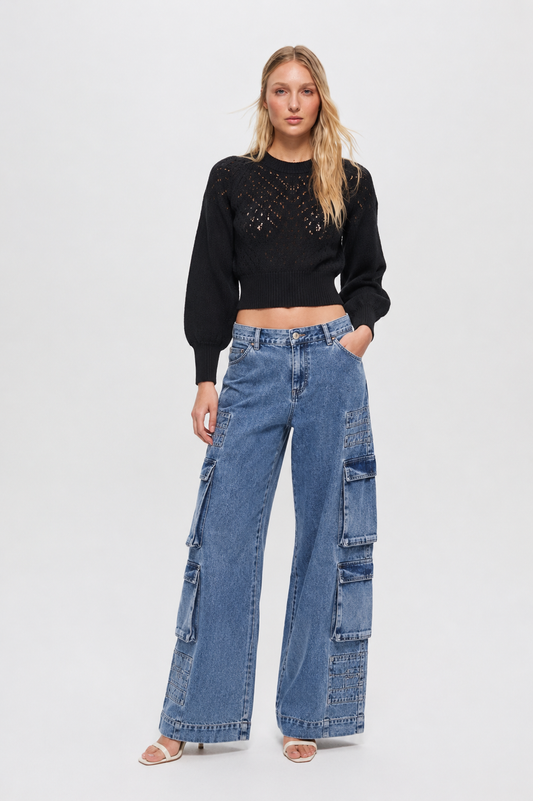 Sweater Ludiska Negro