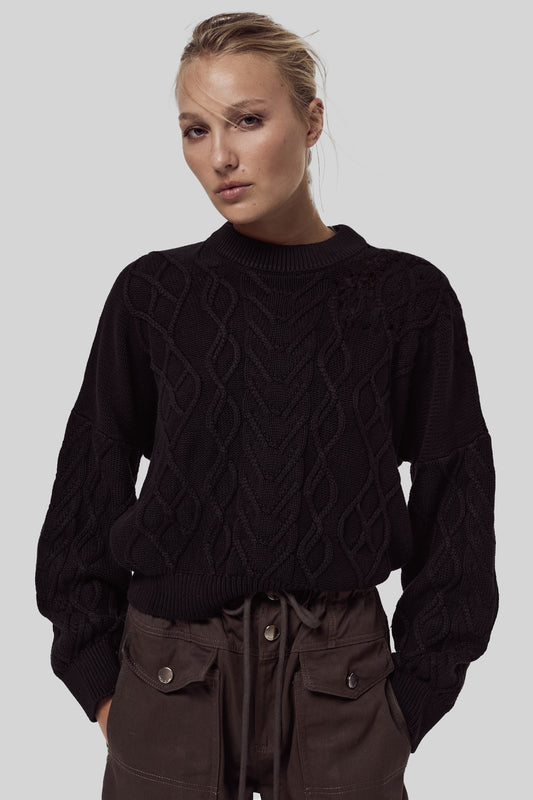 Sweater Katana negro