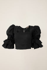 Top Amaia Negro