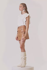 Falda Kassia Camel