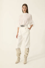Pantalón Adelphos Marfil