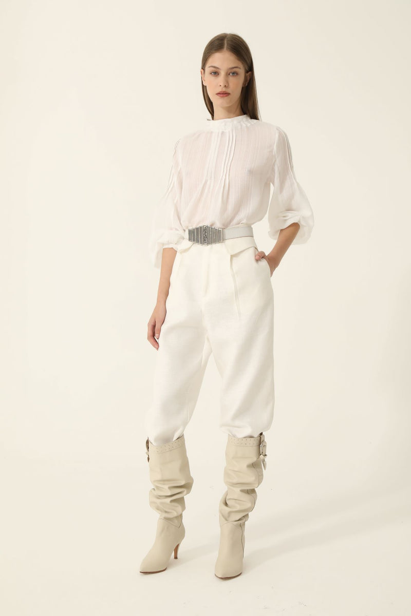 Pantalón Adelphos Marfil