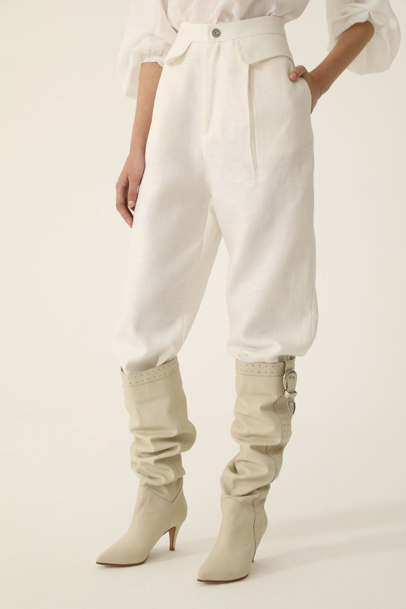 Pantalón Adelphos Marfil
