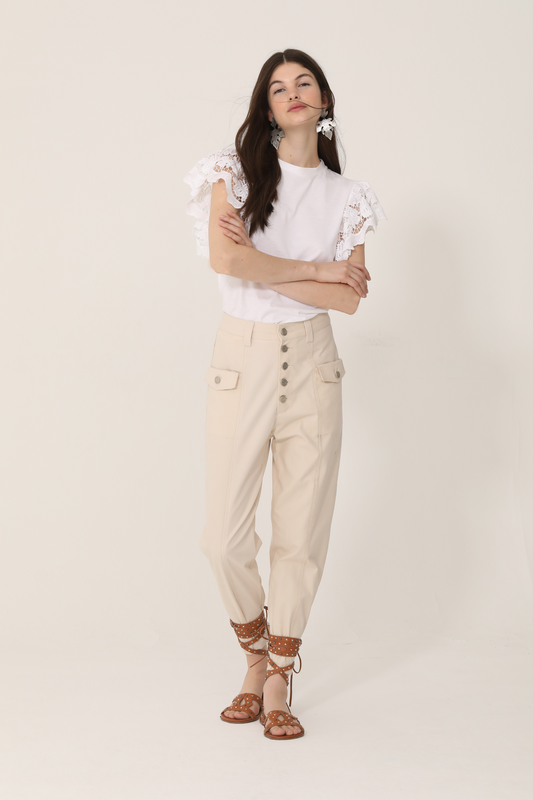 Pantalón Adrika Marfil