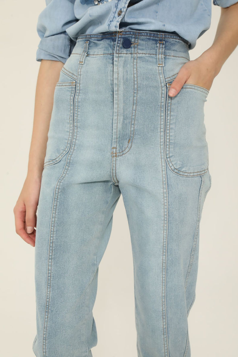 Pantalón Damon Celeste
