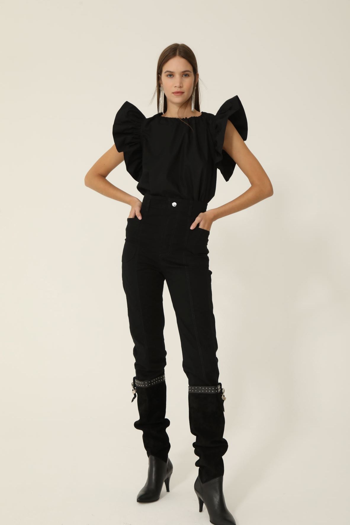 Pantalón Damon Negro