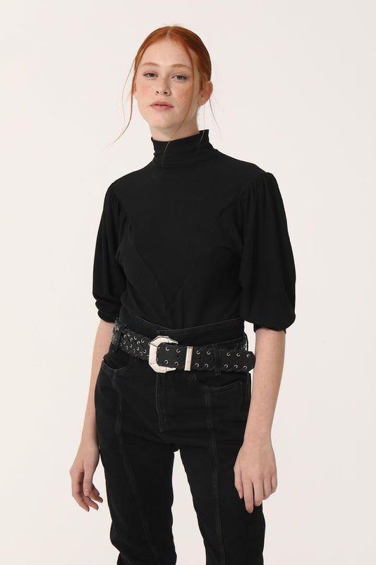 Remera Dania negro