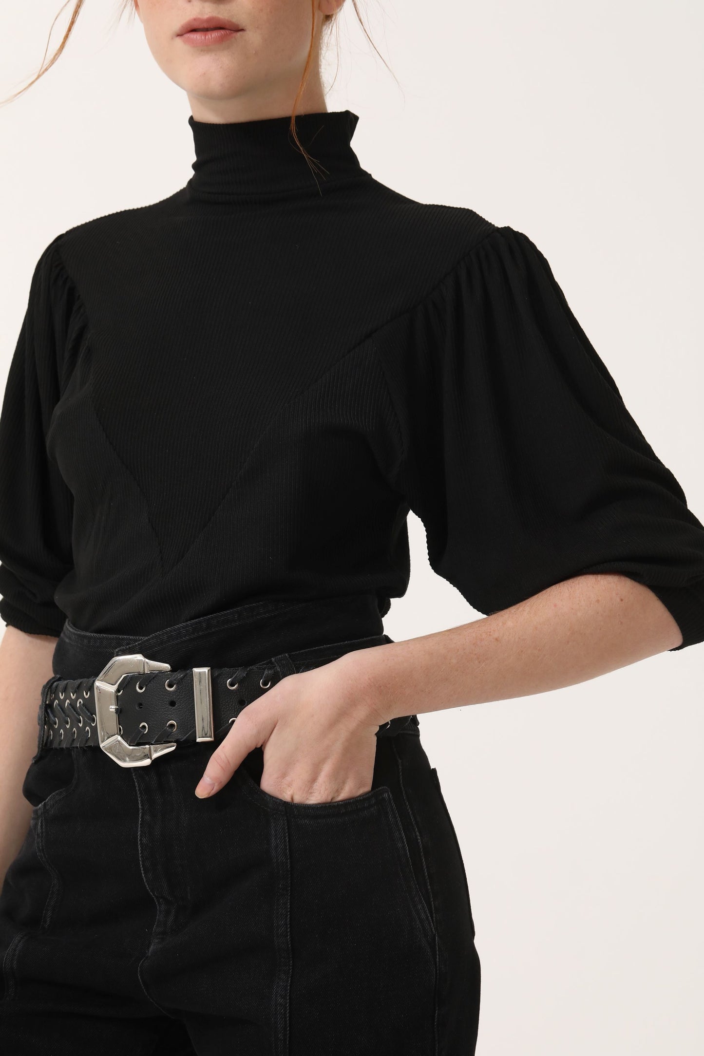 Remera Dania negro