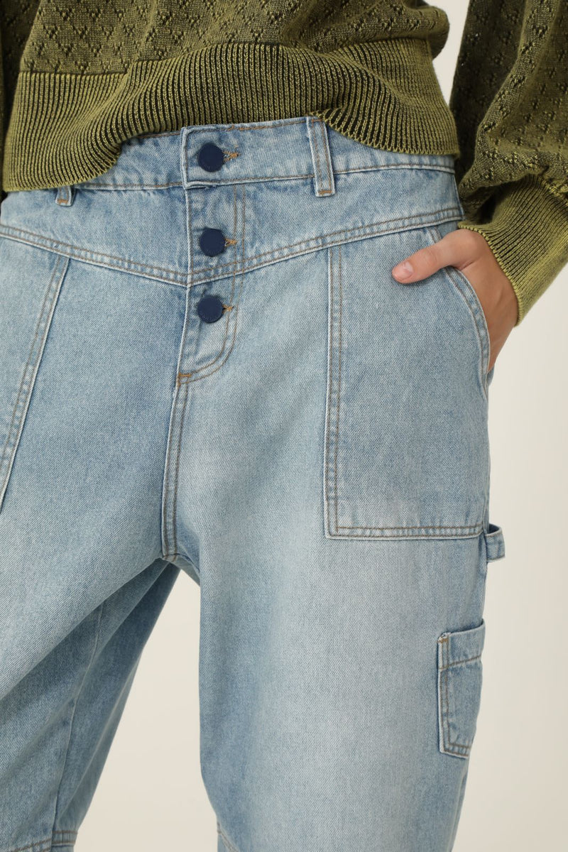 Pantalón Drema Celeste