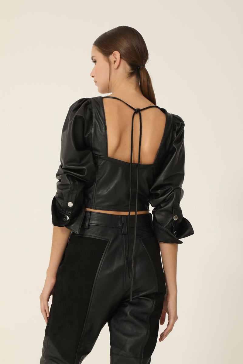 Top Elbeta Negro