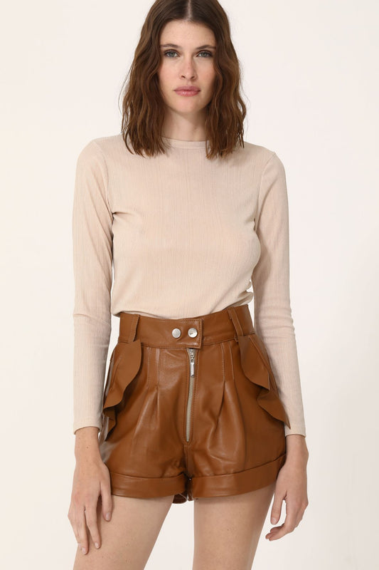 Remera Francine camel