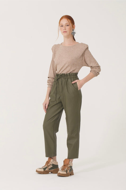 Remera Alaia Camel