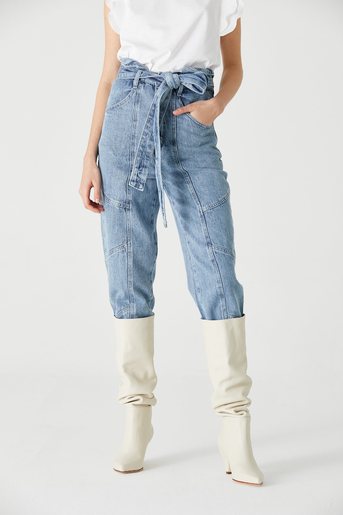 Pantalon Amareli Celeste