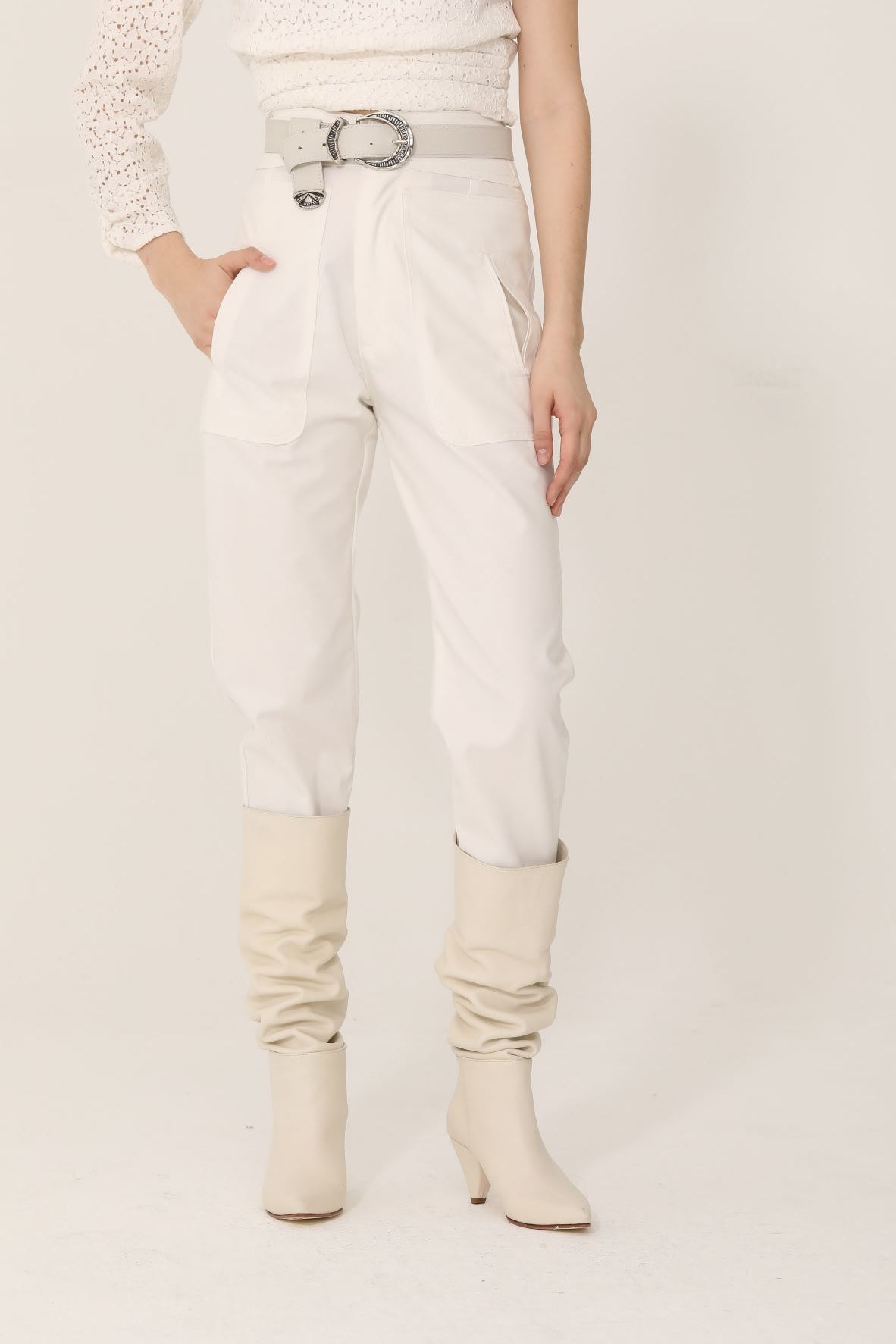 Pantalón Isabel Off White