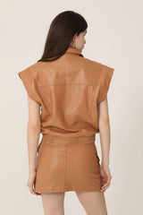 Falda Kassia Camel