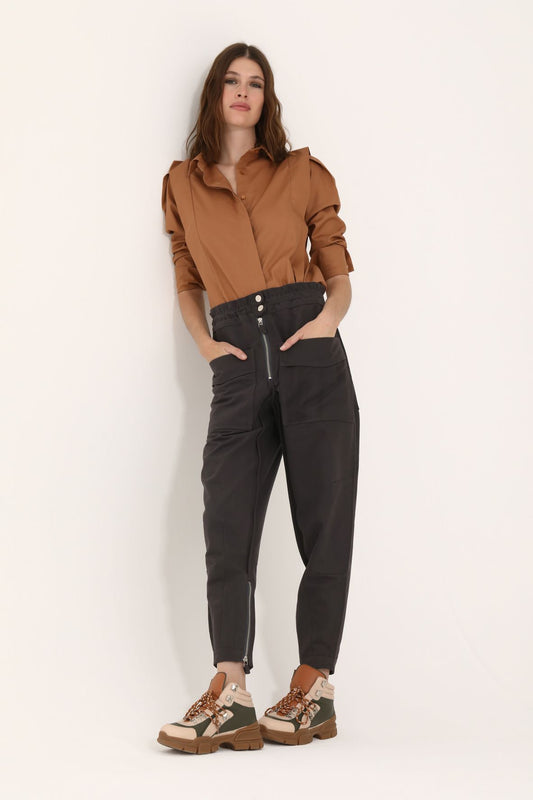 Pantalon Praga Gris