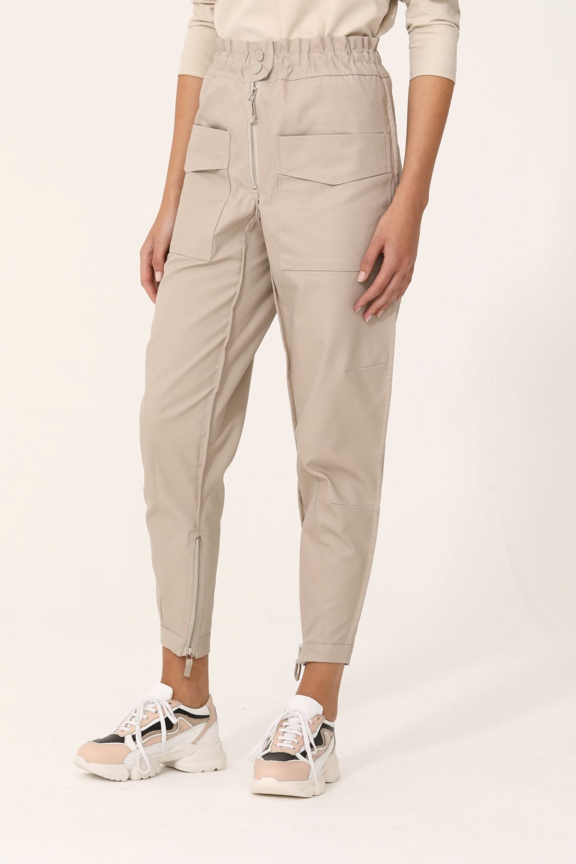 Pantalón Praga Marfil