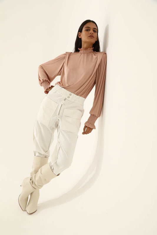 Pantalón Praga Off White