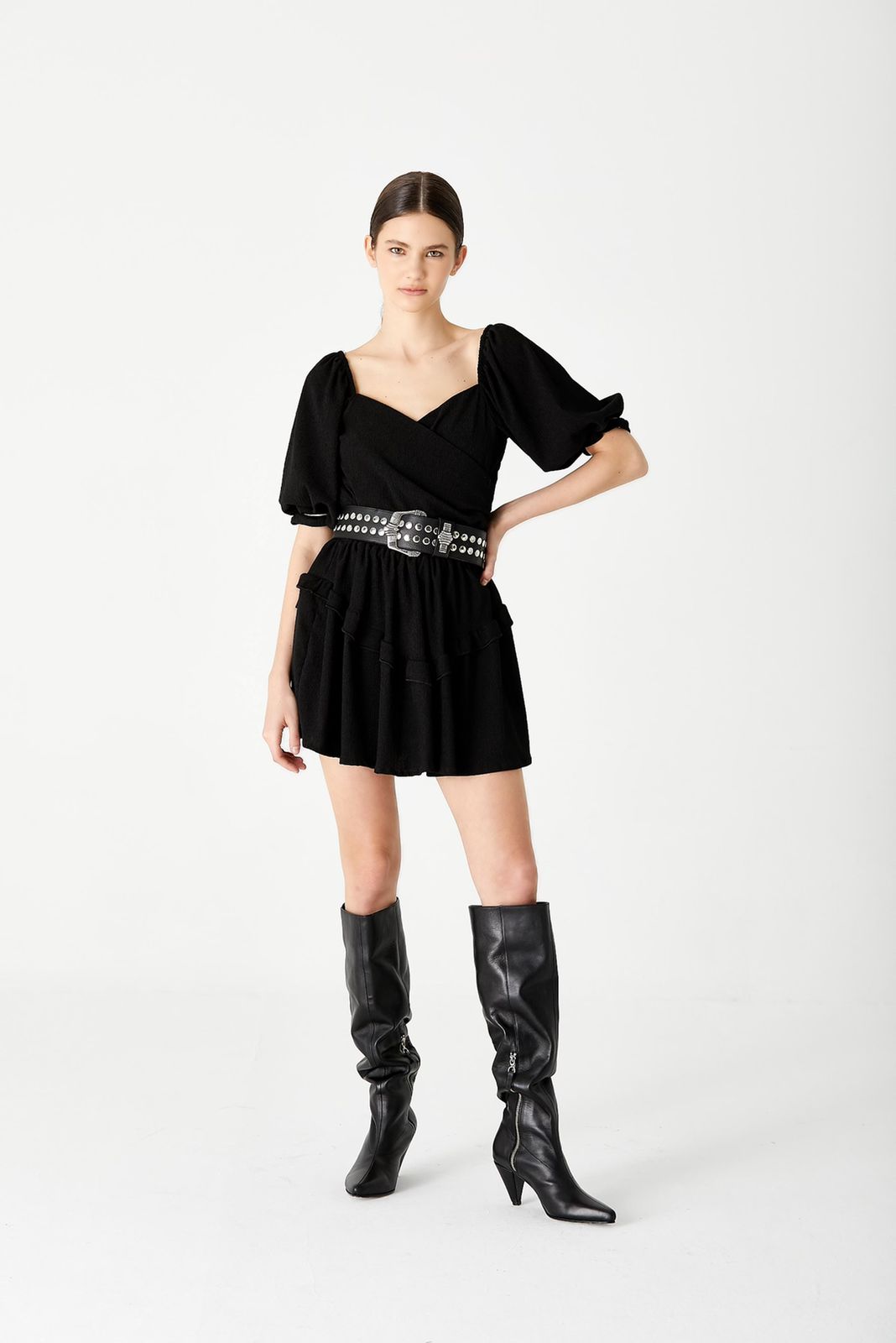 Top Yaiza negro