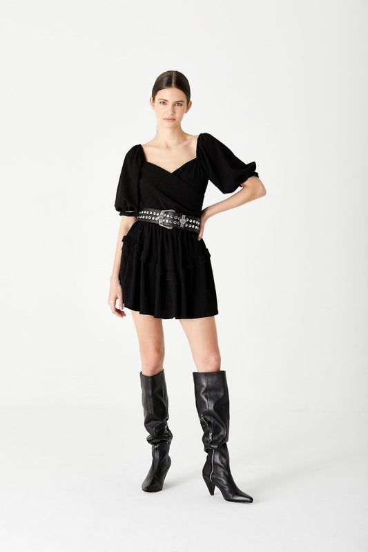 Top Yaiza negro